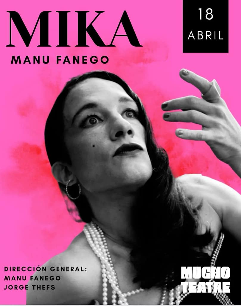 Flyer de Mika de Manu Fanego